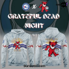 Charlotte Hornets Grateful Dead Night Combo Hoodie Pants Cap