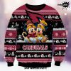 Atlanta Falcons Mickey And Minnie Knitted Sweater