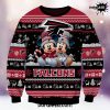 Baltimore Ravens Mickey And Minnie Knitted Sweater