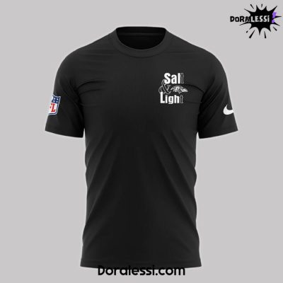 Baltimore Ravens STAY SALTY Black Tee