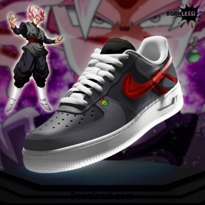 Black Goku X Super Saiyan Rose Air Force 1 Sneaker