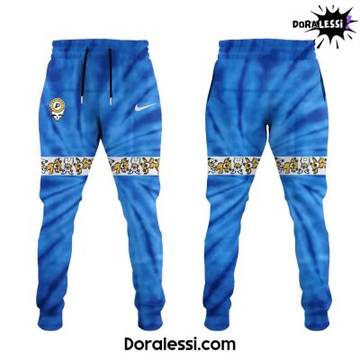 Charlotte Hornets Grateful Dead Night Combo Hoodie Pants Cap