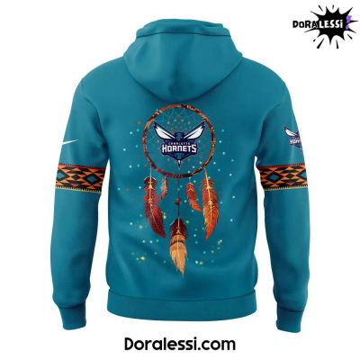 Charlotte Hornets Native American Heritage Month Combo Hoodie Pants Cap