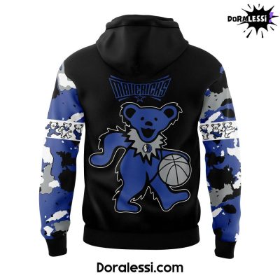 Dallas Mavericks X Limited Edition Grateful Dead Night Combo Hoodie Pants Cap