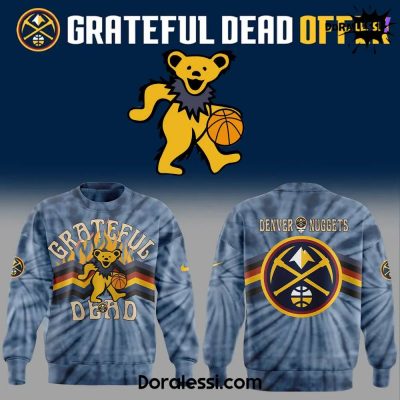 Denver Nuggets X Limited Edition Grateful Dead Night Sweatshirt