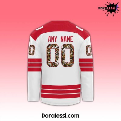 Detroit Red Wings NHL Native American Heritage Hockey Jersey