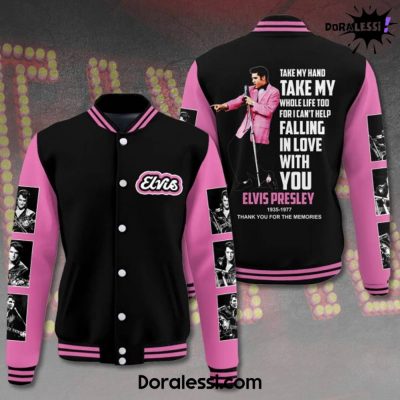 Elvis Presley Thank Your For The Memories Varsity Jacket