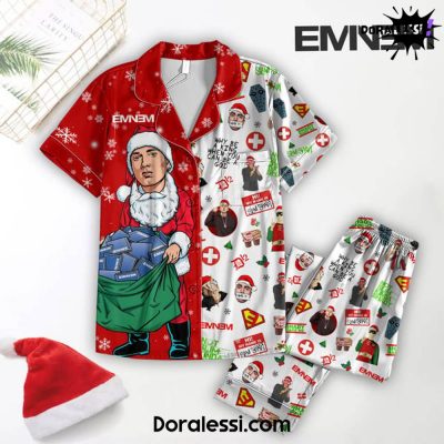 Eminem X Merry Christmas Premium Pyjama Set