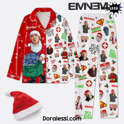 Eminem X Merry Christmas Premium Pyjama Set