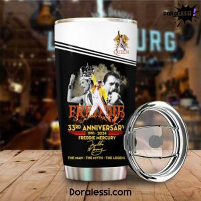 Freddie Mercury The Legend 33th Anniversary Tumbler Cup