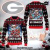 Georgia Bulldogs Santa Is A Bulldogs Fan Premium Sweatshirt