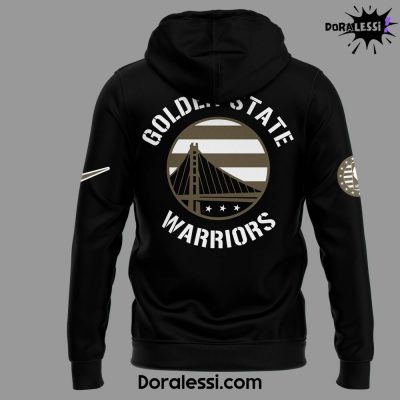 Golden State Warriors Hoops for Troops Limited Edition Black Hoodie