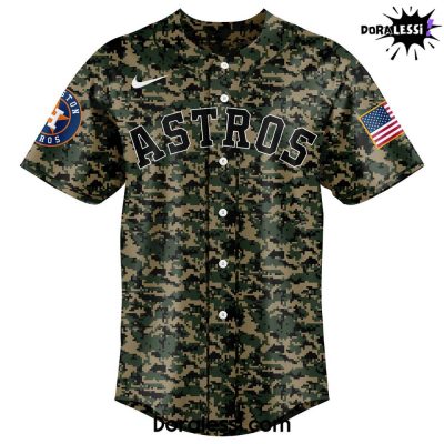 Houston Astros Unisex Veterans Day Premium Limited Baseball Jersey