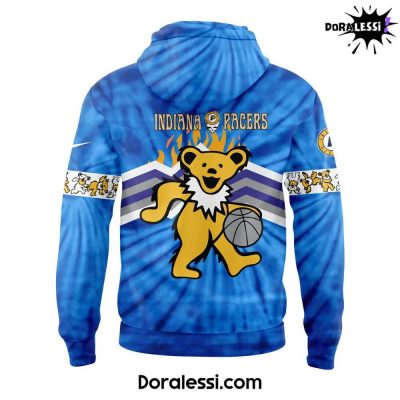 Indiana Pacers Grateful Dead Night Combo Hoodie Pants Cap