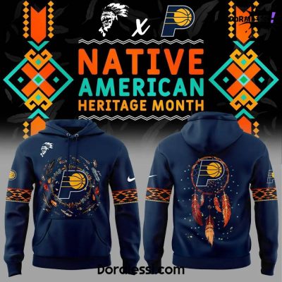 Indiana Pacers Native American Heritage Month Combo Hoodie Pants Cap