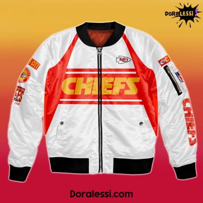 Kansas City Chiefs Skull Bomber Jacket