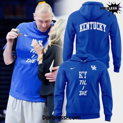 Kentucky Wildcats Men’s Basketball “KY ‘Til I Die” Combo Hoodie Pants Cap