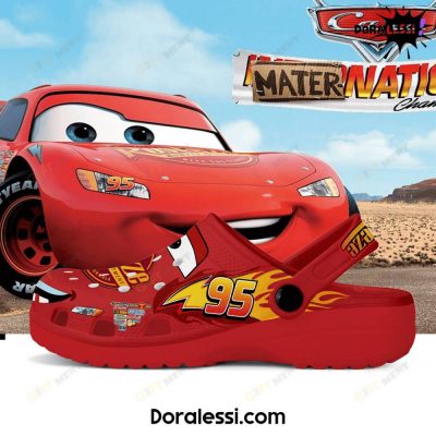 Lightning McQueen Cars Crocs Shoes