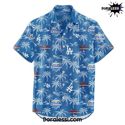 Los Angeles Dodgers 2024 World Series Champions Hawaiian Shirt