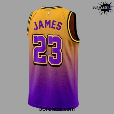 Los Angeles Lakers Lake Show Basketball Jersey