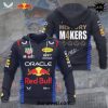 Max Verstappen X Red Bull Racing F1 Champions 4-In-A-Row Hoodie