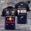 M4x Verstappen World Champion 4th Black Shirt