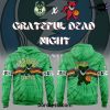 Atlanta Hawks Grateful Dead Night Combo Hoodie Pants Cap