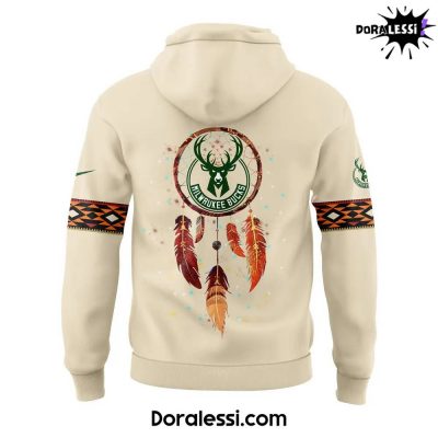 Milwaukee Bucks Native American Heritage Month Combo Hoodie Pants Cap