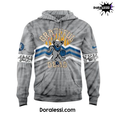 Minnesota Timberwolves X Limited Edition Grateful Dead Night Combo Hoodie, Pants, Cap