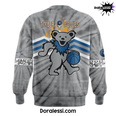 Minnesota Timberwolves X Limited Edition Grateful Dead Night Sweatshirt