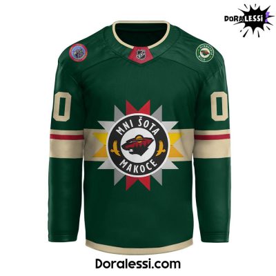 Minnesota Wild Native American Heritage Limited Edition Hockey Jersey