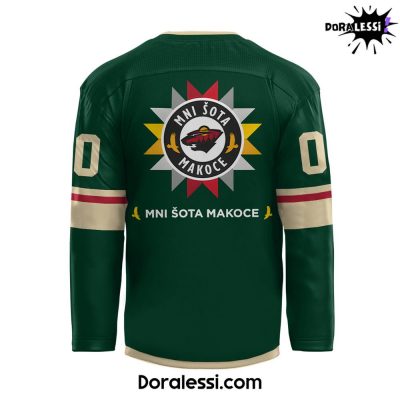 Minnesota Wild Native American Heritage Limited Edition Hockey Jersey