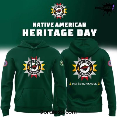 Minnesota Wild Native American Heritage Limited Edition Hoodie