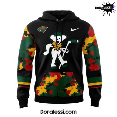 Minnesota Wild X Grateful Dead Night Combo Hoodie Pants Cap