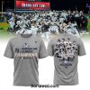 New York Yankees Fanatics Heather Gray 2024 American League Champions Locker Room Big & Tall Hoodie