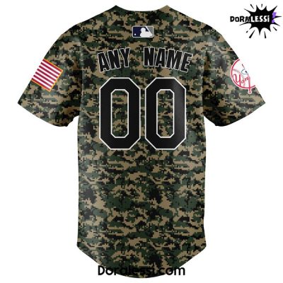 New York Yankees Unisex 2024 Veterans Day Premium Limited Baseball Jersey