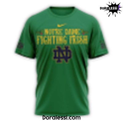 Notre Dame Fighting Irish They Not Like US Green TShirt