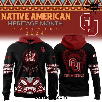 Oklahoma Sooners Native American Heritage Month Limited Edition Hoodie