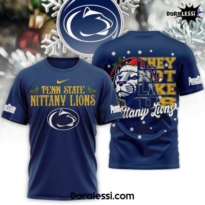 Penn State Nittany Lions They Not Like Us Blue T-Shirt