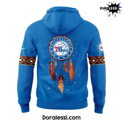 Philadelphia 76ers Native American Heritage Month Combo Hoodie Pants Cap