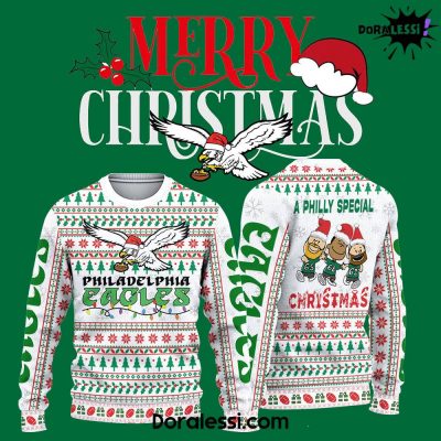 Philadelphia Eagles “A Philly Special Christmas” Knitted Sweater