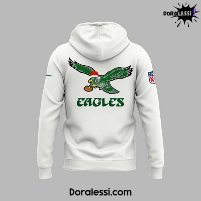 Philadelphia Eagles A Philly Special Christmas Party 2024 White Hoodie