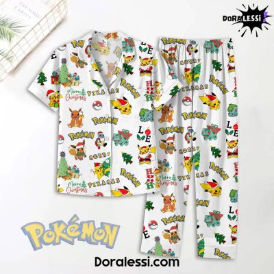 Pokemon X Merry Christmas Pikamas Premium Pyjama Set