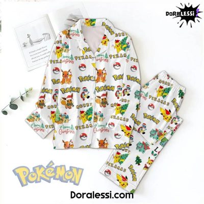 Pokemon X Merry Christmas Pikamas Premium Pyjama Set