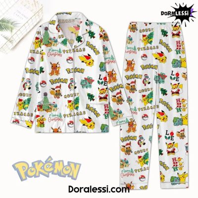 Pokemon X Merry Christmas Pikamas Premium Pyjama Set