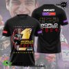 Prima Pramac Racing X Jorge Martin World Champion 2024 Black T-Shirt