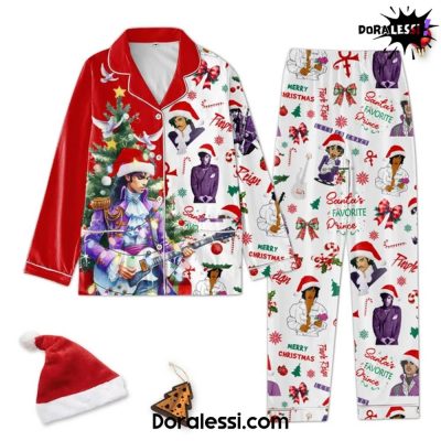 Prince X Album Purple Rain Merry Christmas Premium Pyjama Set