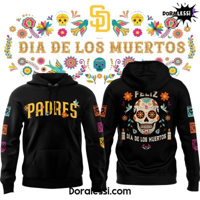 San Diego Padres 2024 MLB Dia De Los Muertos Premium Limited Hoodie