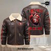 Kansas City Chiefs X I Bleed Gold&Red Leather Jacket