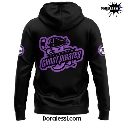 Savannah Ghost Pirates ECHL Hockey Fight Cancer 25th Anniversary Hoodie